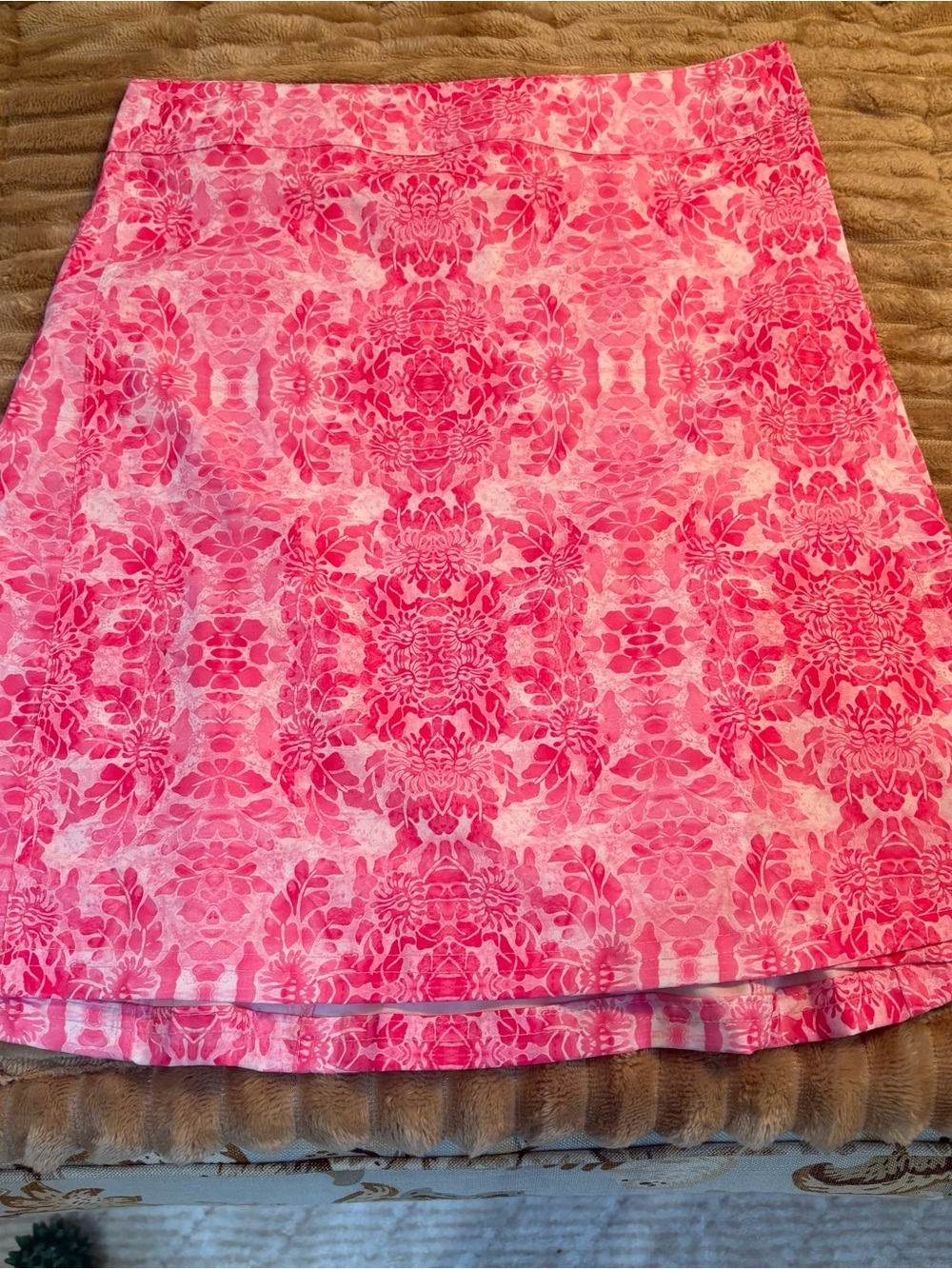 RIPSKIRT HAWAII Pink Floral Pattern Women’s Skirt